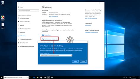 Come aggiornare la chiave di attivazione di windows dopo laggiornamento della cpu